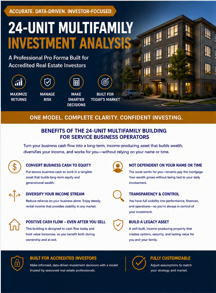 24-unit multifamily analysis part A